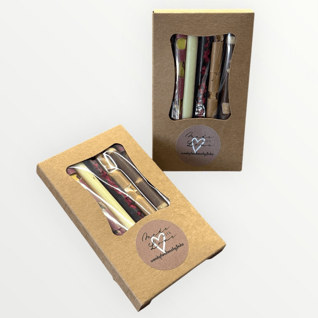 Chocolate sticks with nuts   95gr